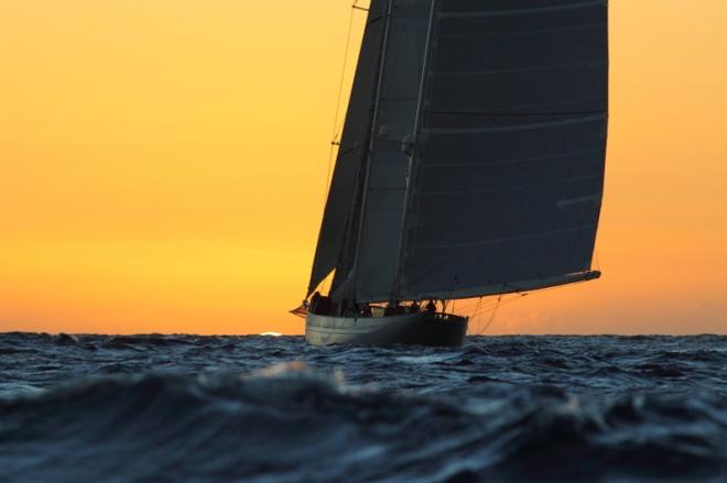 Majestic schooner, Adela - RORC Caribbean 600 © RORC/Tim Wright/Photoaction.com